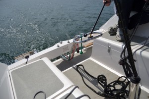 Sailart 20 cockpit
